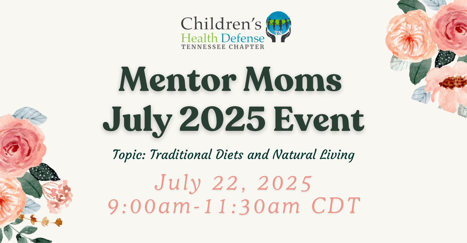 Mentor Moms — July 2025 Event